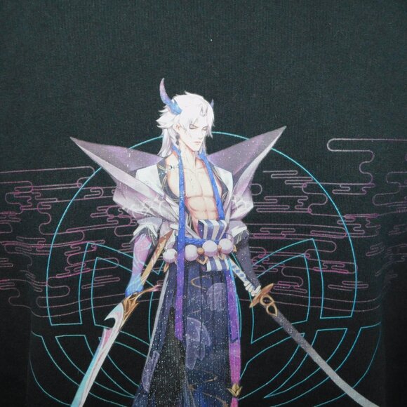 H&M League of Legends Mens XL Black SPIRIT BLOSSOM Graphic Hoodie - Picture 8 of 9